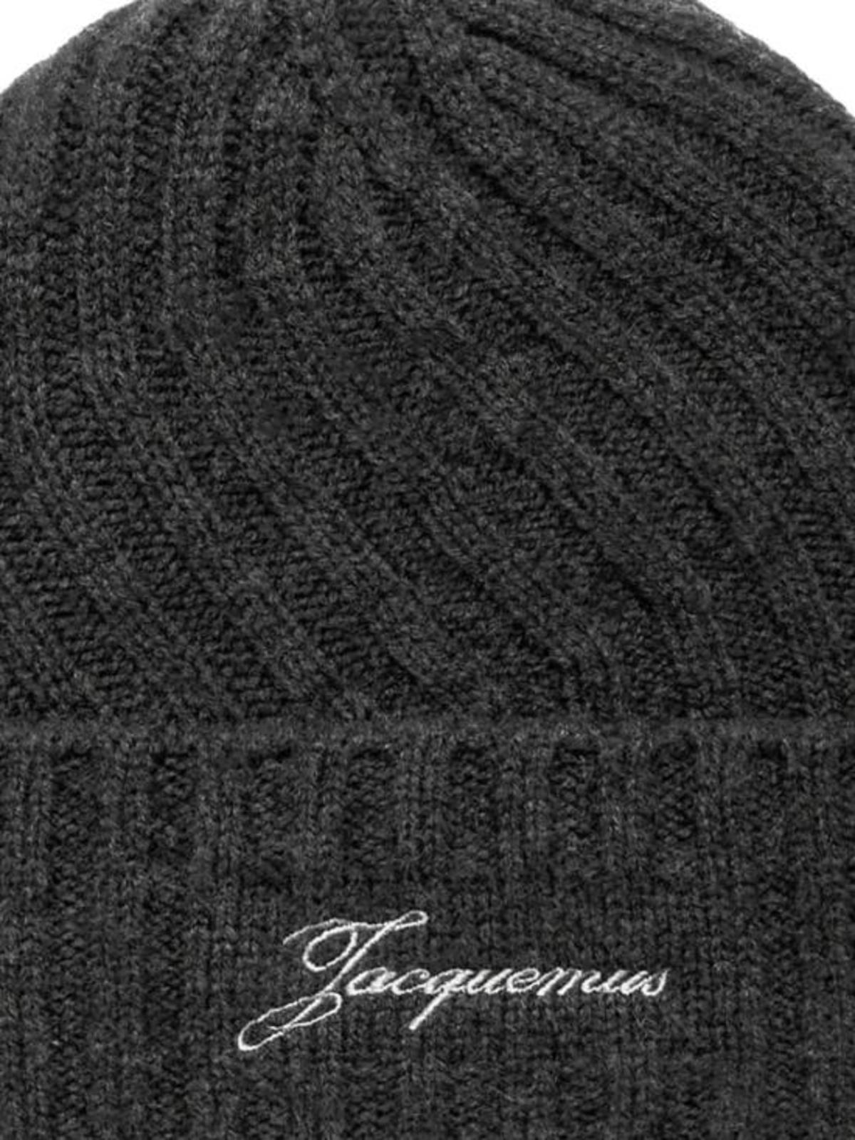 Jacquemus Beanie - Dark Grey - Image 3 of 3