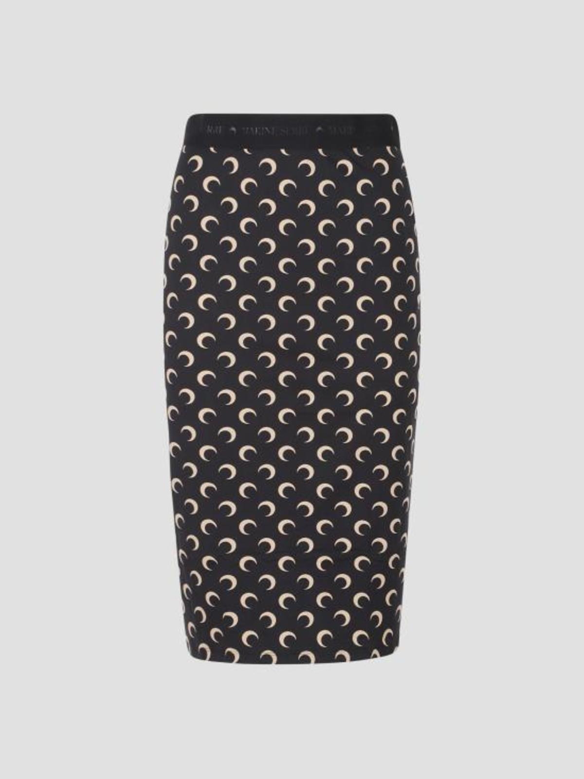 MARINE SERRE Inverse Tan Skirt - Inverse Tan - Image 1 of 3