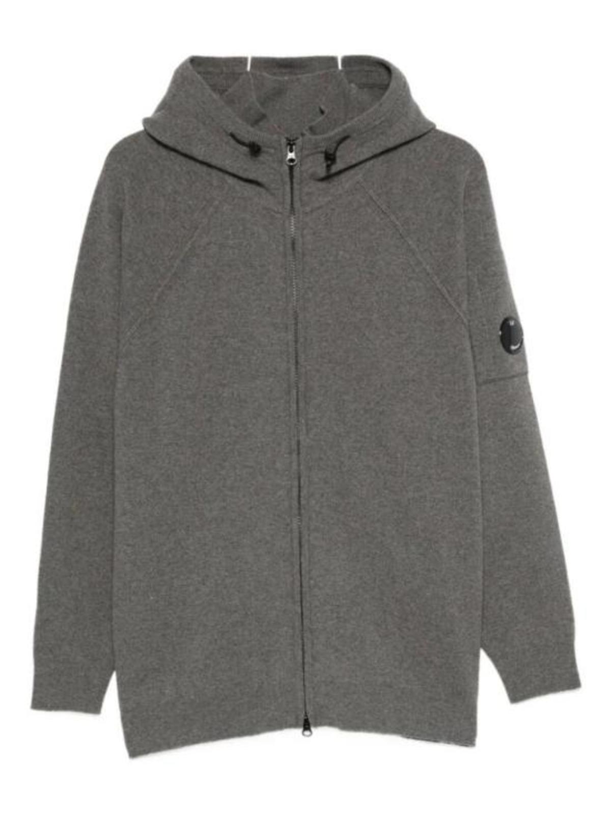 C.P. Company GRS Cardigan - Gunmetal - Image 1 of 1