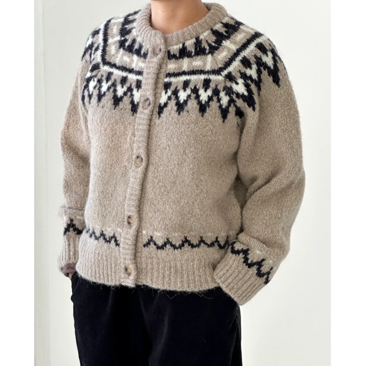 Le Bon Shoppe Alpaca Cabin Cardigan - Image 4 of 6