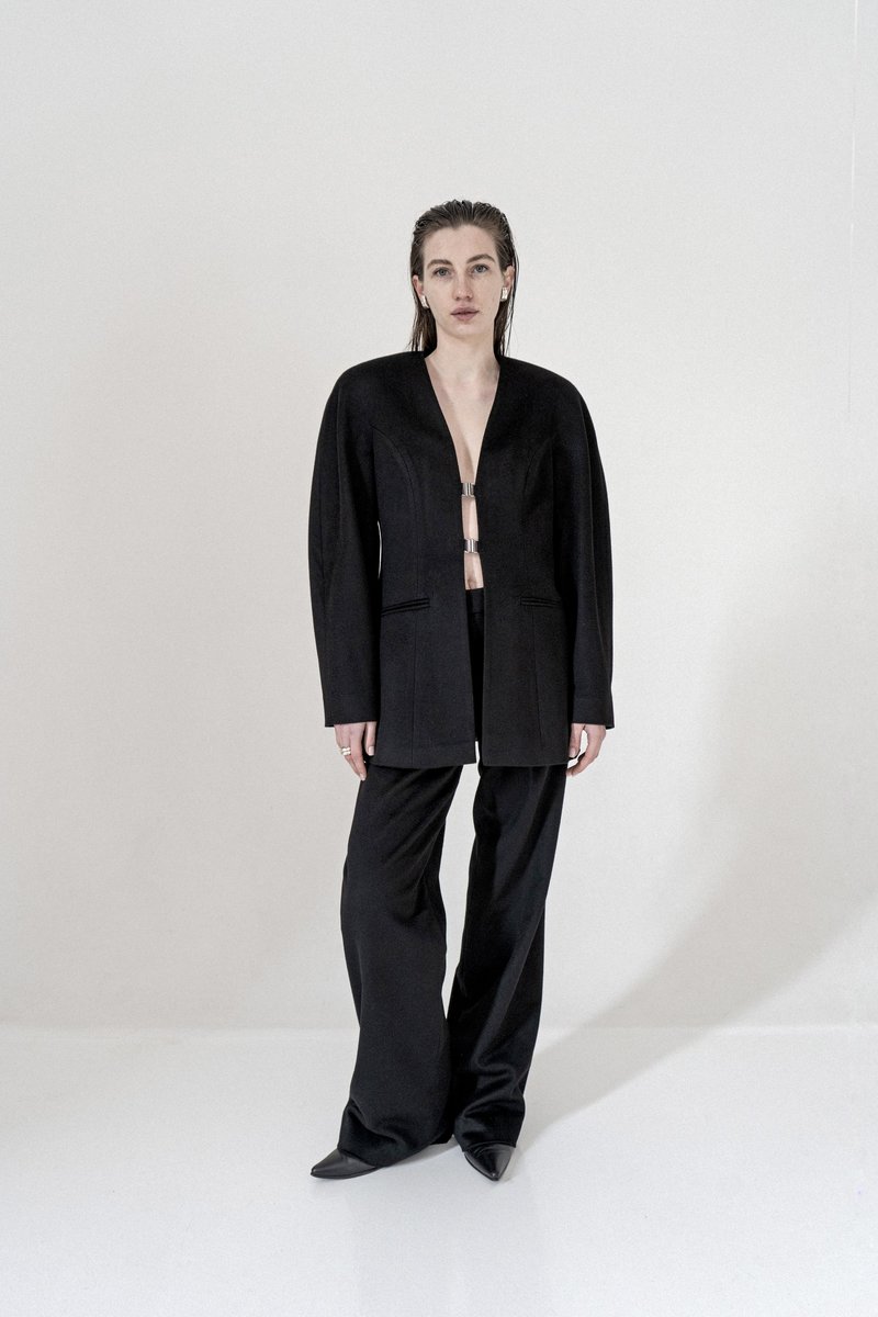 K M by L A N G E Chernozem Cashmere Pants