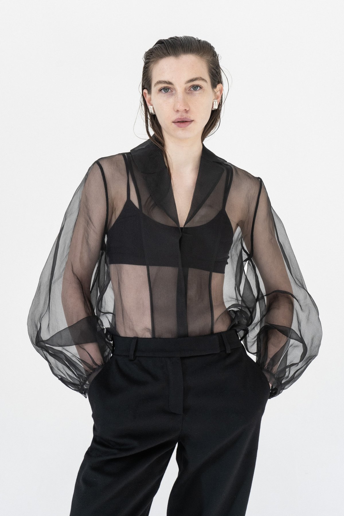 K M by L A N G E Chernozem Cashmere Pants - Image 7 of 10