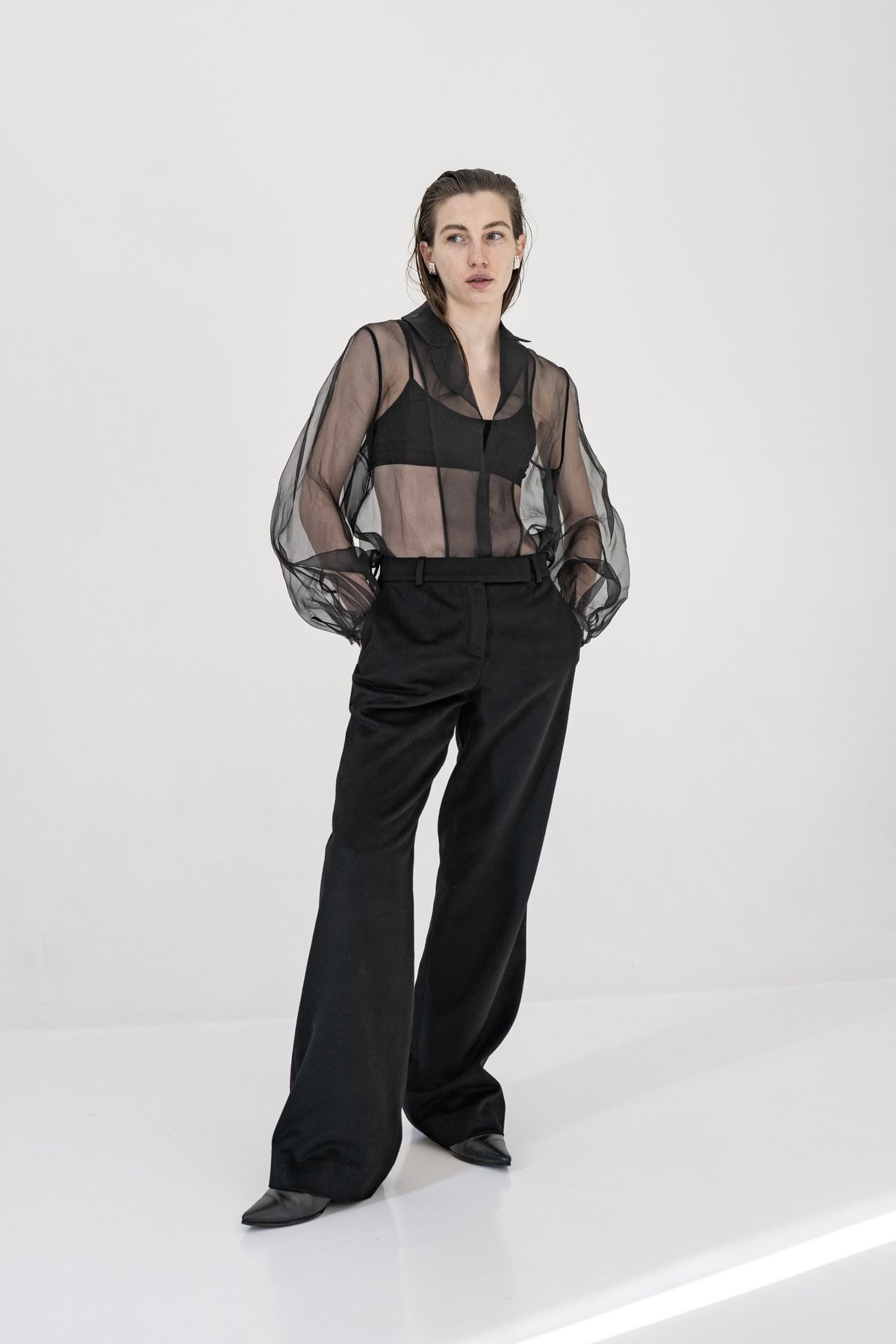 K M by L A N G E Chernozem Cashmere Pants - Image 8 of 10