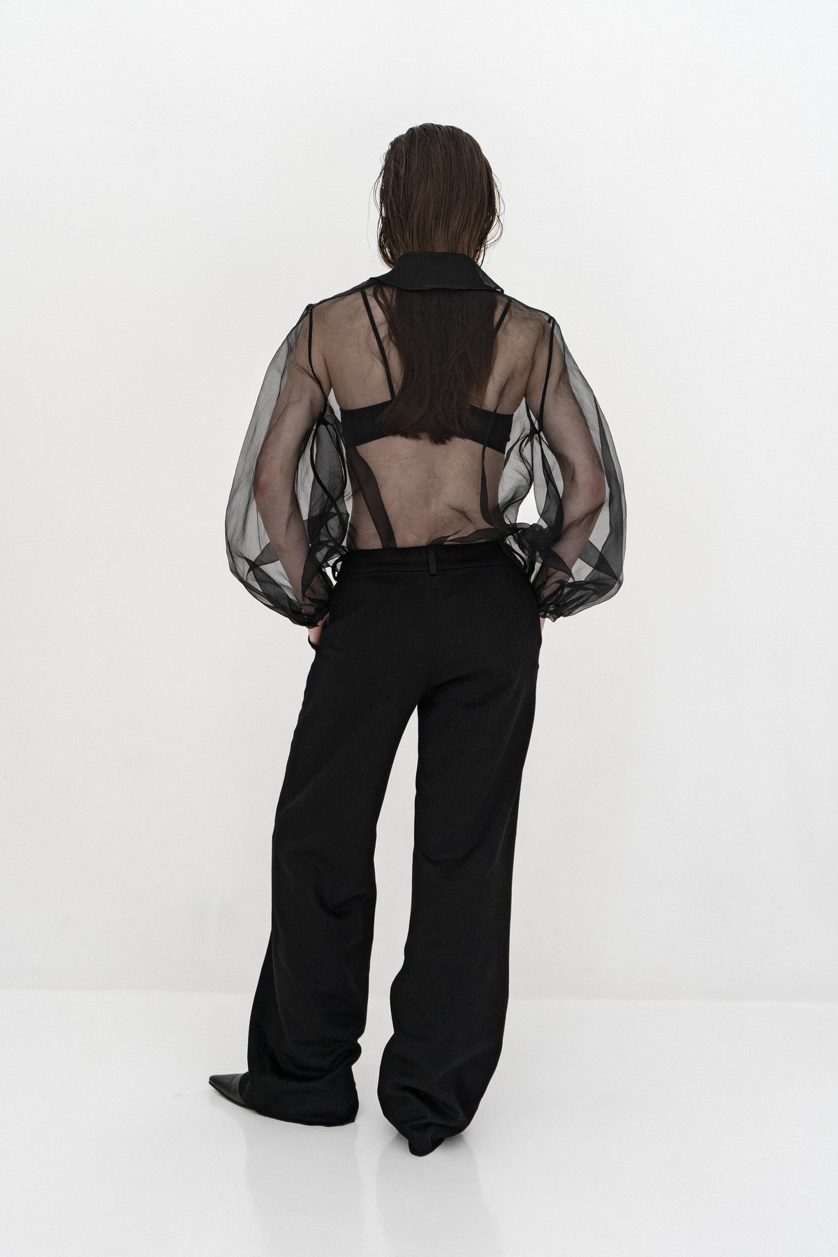 K M by L A N G E Chernozem Cashmere Pants - Image 9 of 10