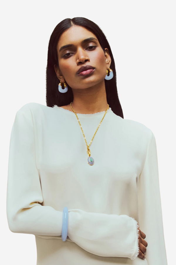 Lizzie Fortunato Yucca Pendant Necklace