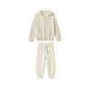 Kids Vild House of Little Knitted Baby Zip Cardigan & Jogger Set - Ecru - Thumbnail 1