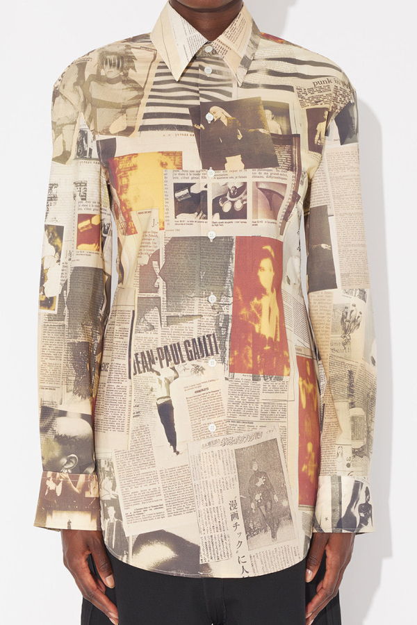 Jean Paul Gaultier Printed Shirt Journal