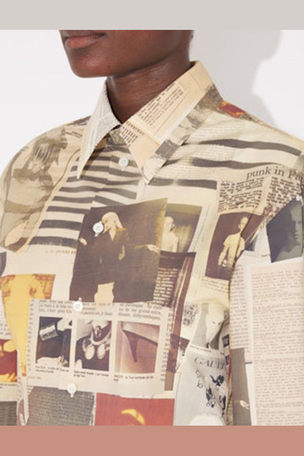 Jean Paul Gaultier Printed Shirt Journal