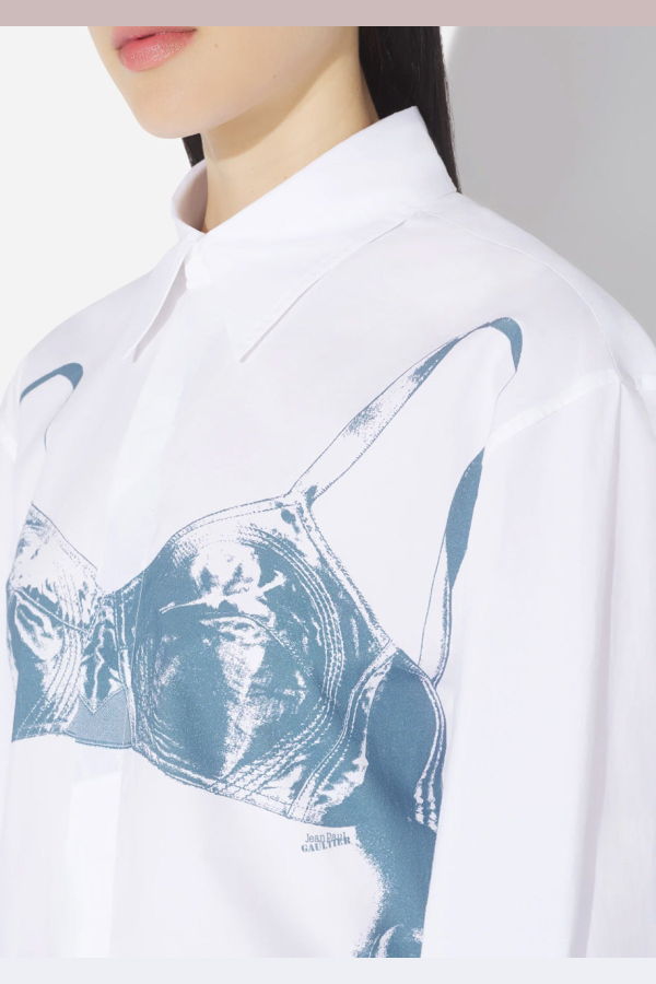 Jean Paul Gaultier The Scanned Bra Shirt