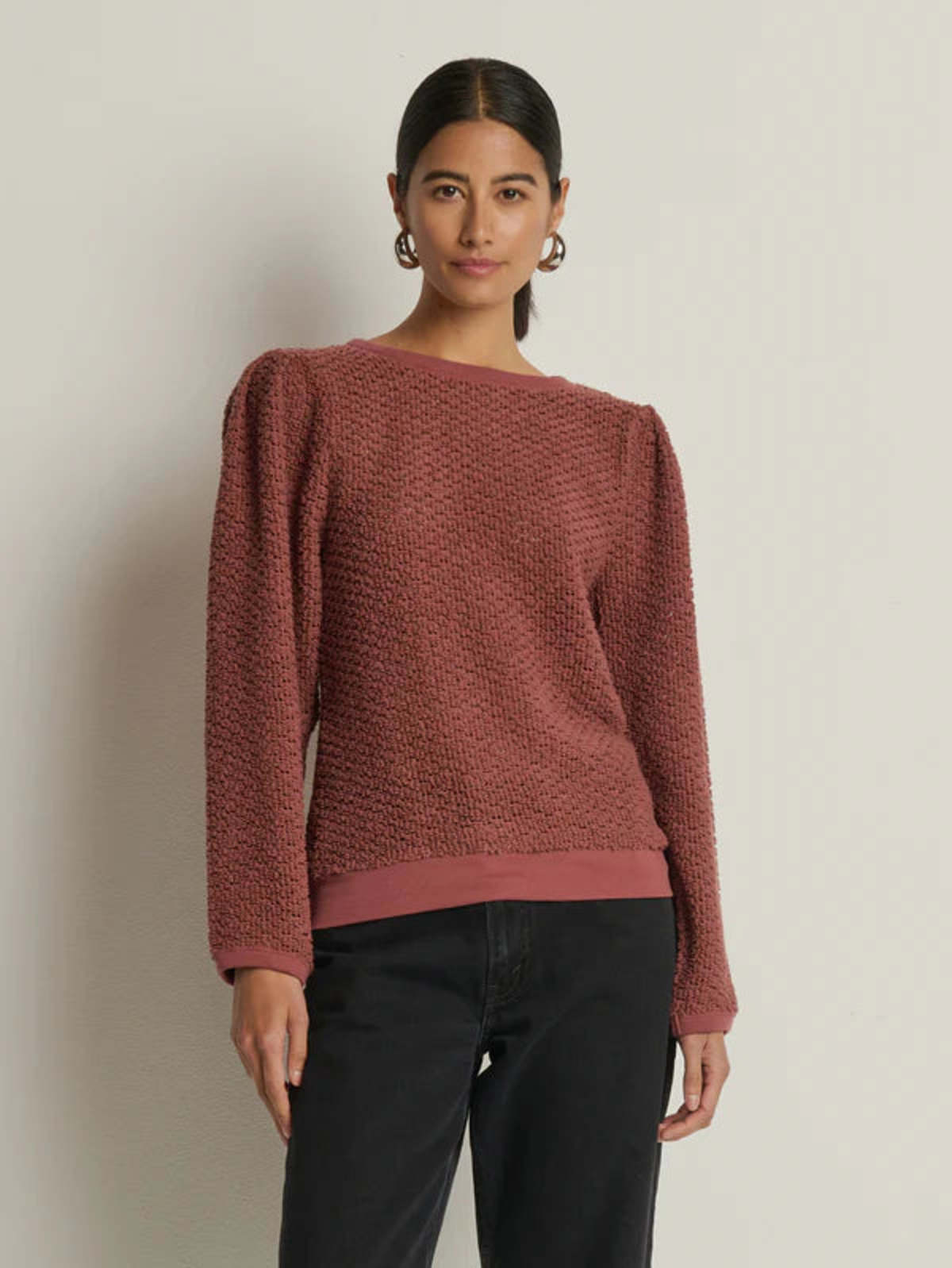 Nation Etta Lace Popover Top - Image 1 of 5