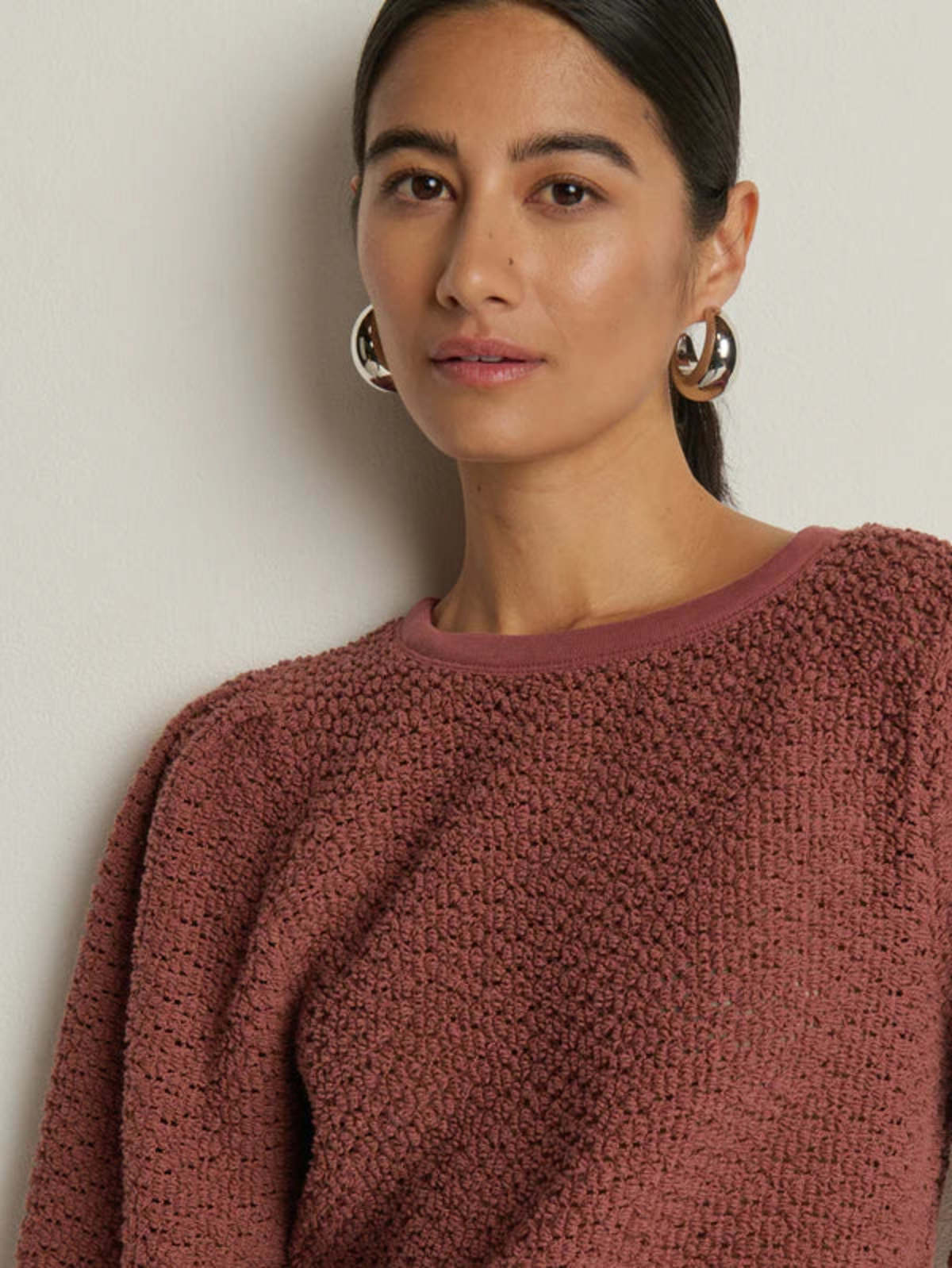 Nation Etta Lace Popover Top - Image 3 of 5