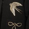 Alix Of Bohemia Francis Lovebird Coin Jacket - Black - Thumbnail 4