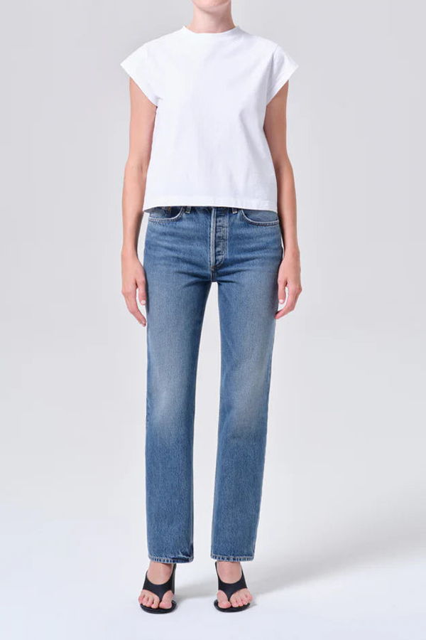 AGOLDE Lana High Rise Straight Jeans