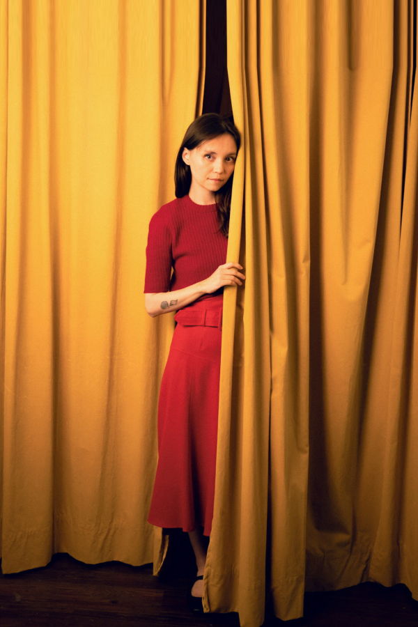 Vintage Short Sleeve Sweater - Maroon