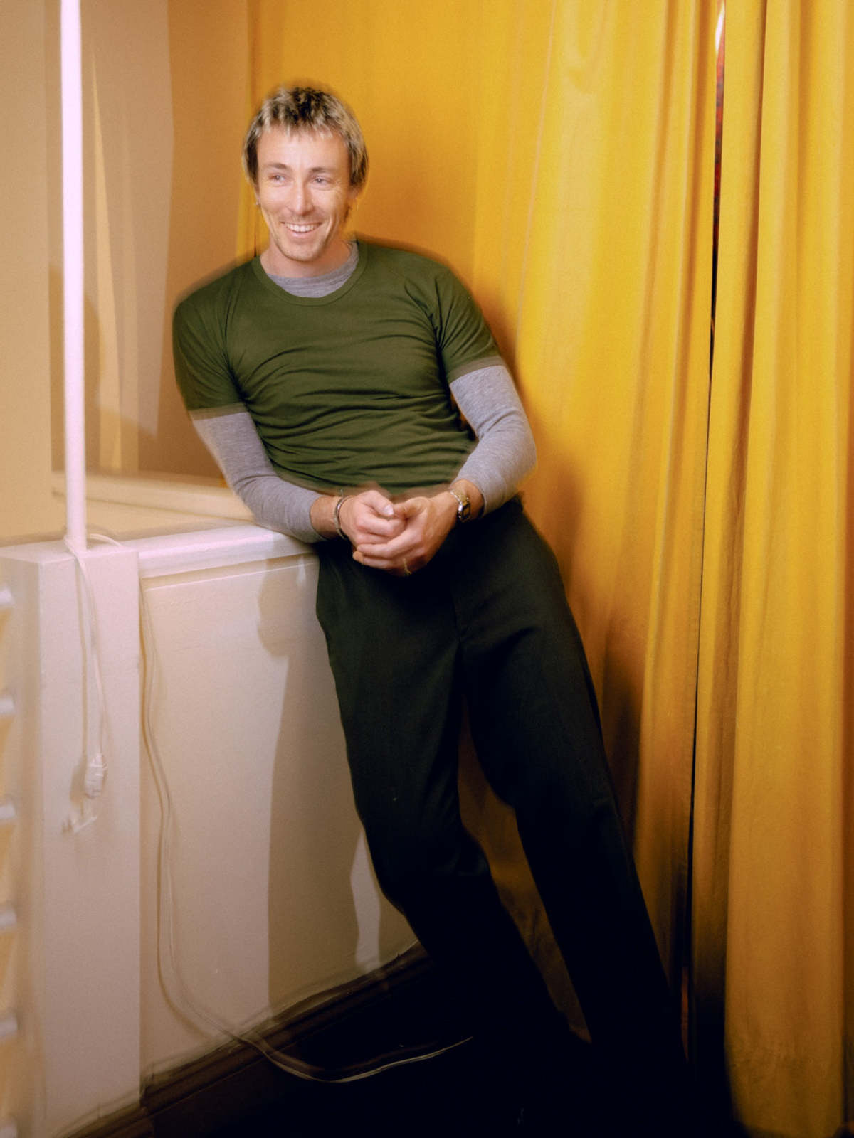 Vintage Ringer Tee - Army Green - Image 1 of 2