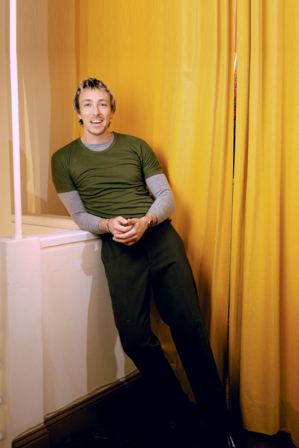 Vintage Ringer Tee - Army Green