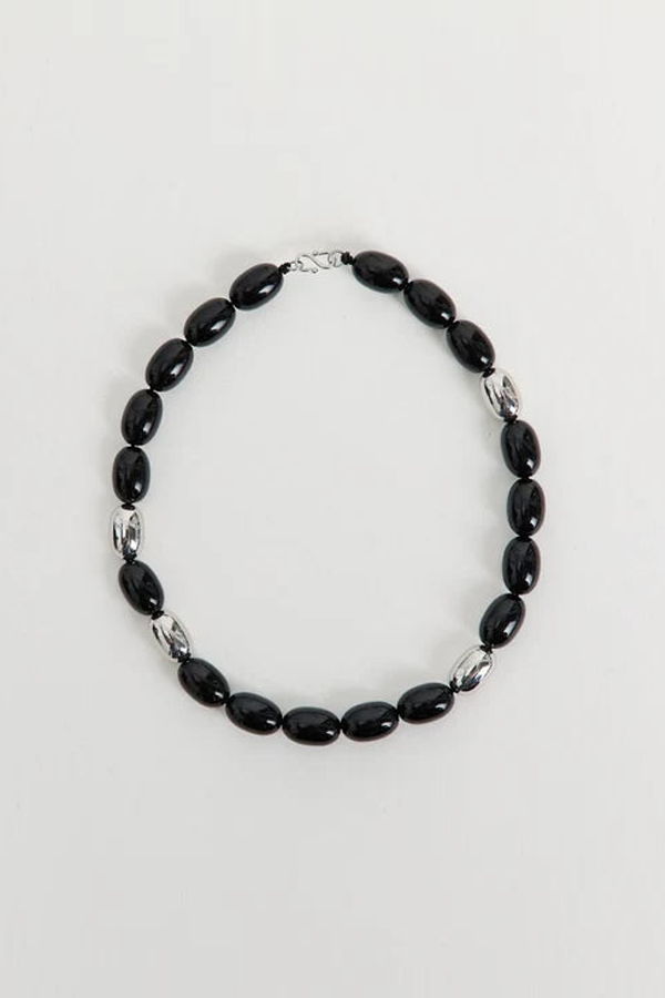 Heaven Mayhem Clementine Necklace - Black/Silver