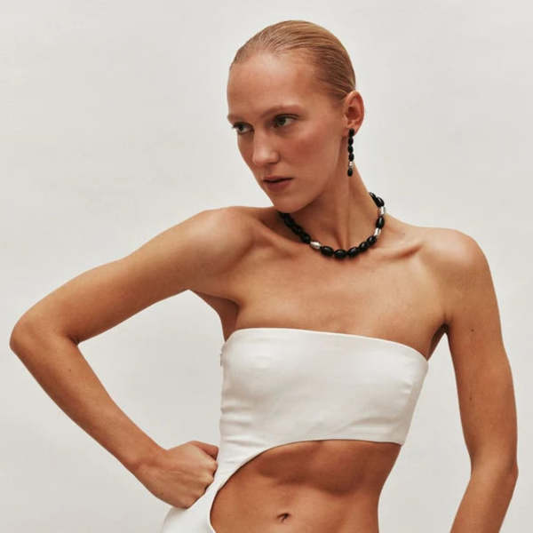 Heaven Mayhem Clementine Necklace - Black/Silver