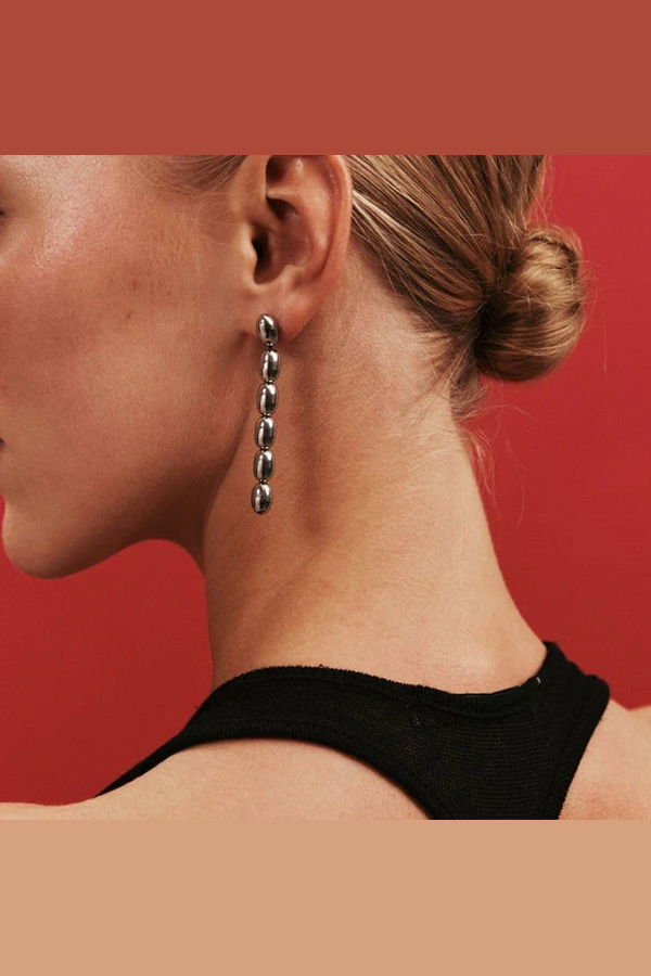 Heaven Mayhem Edith Earrings - Silver