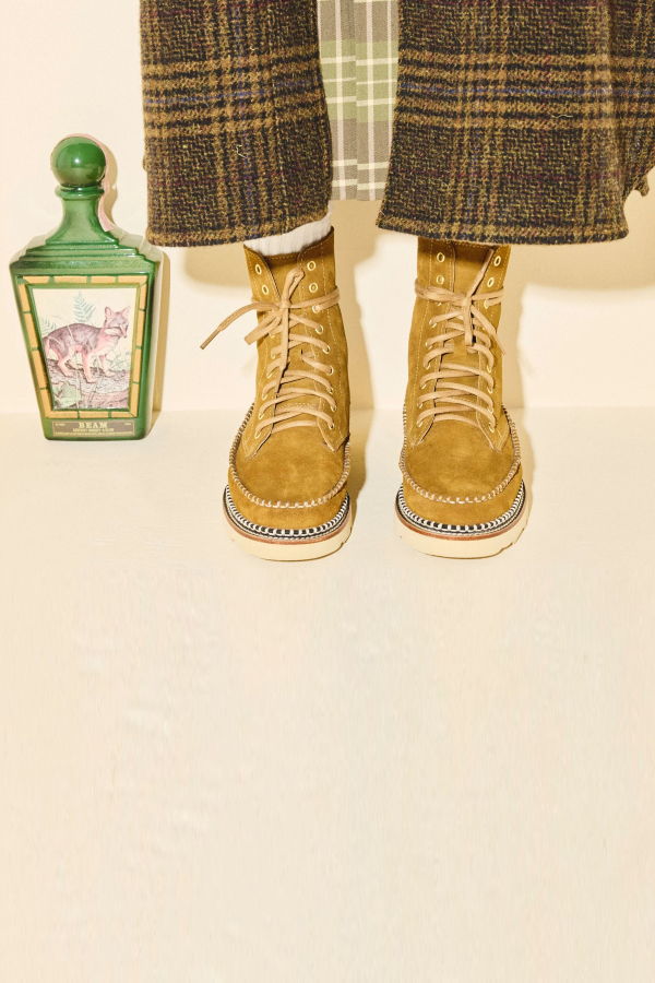 Freda Salvador Lilly Lug Lace-Up Boot