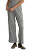 Donni. Pointelle Simple Crop Pant - Heather Grey - Thumbnail 1