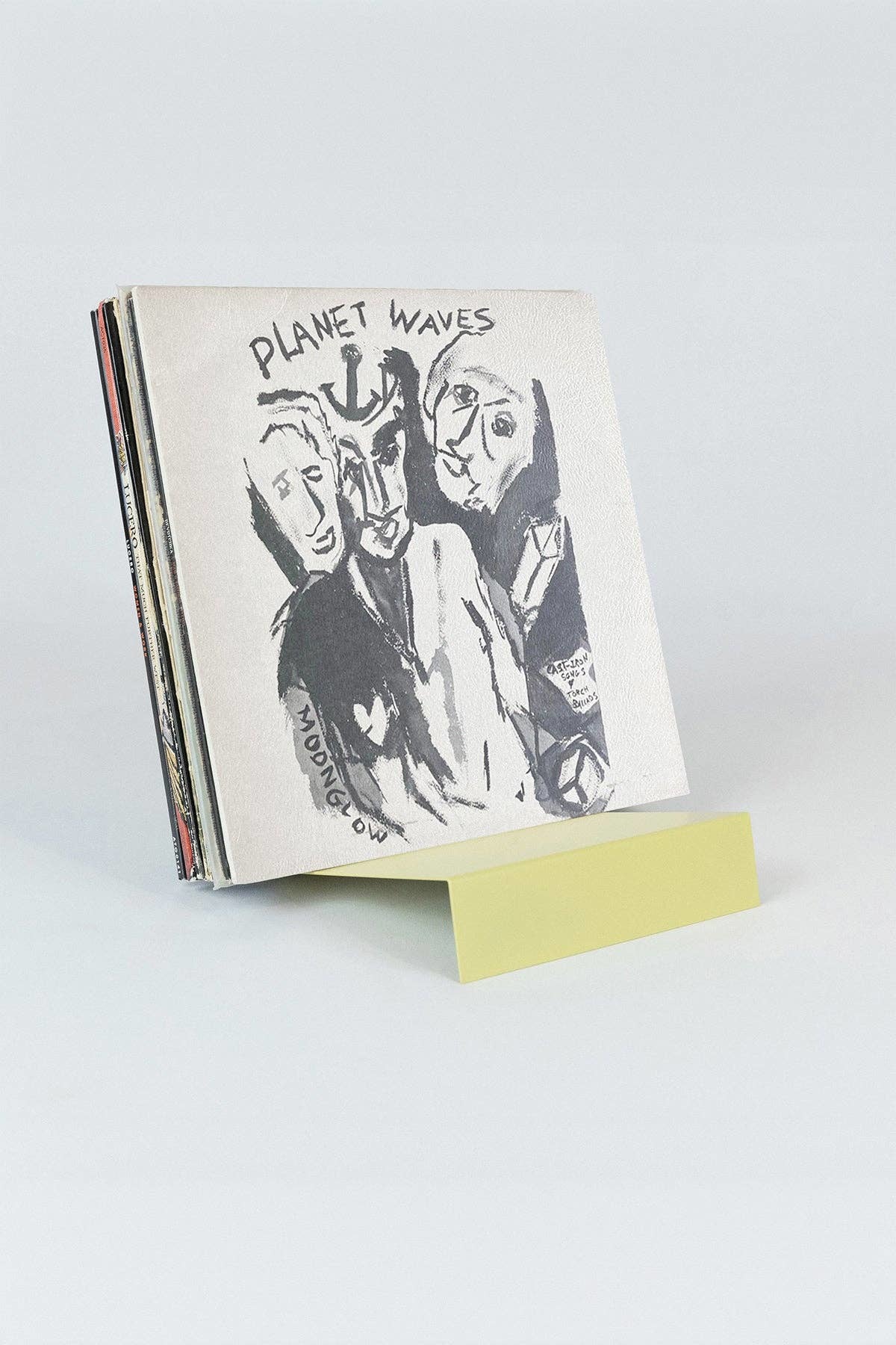 Upton Vinyl and Book Stand - Image 5 of 5