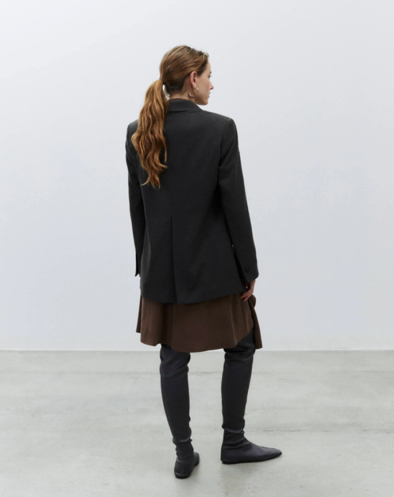 Alysi Satin Over-the-Knee "Sock" Boot