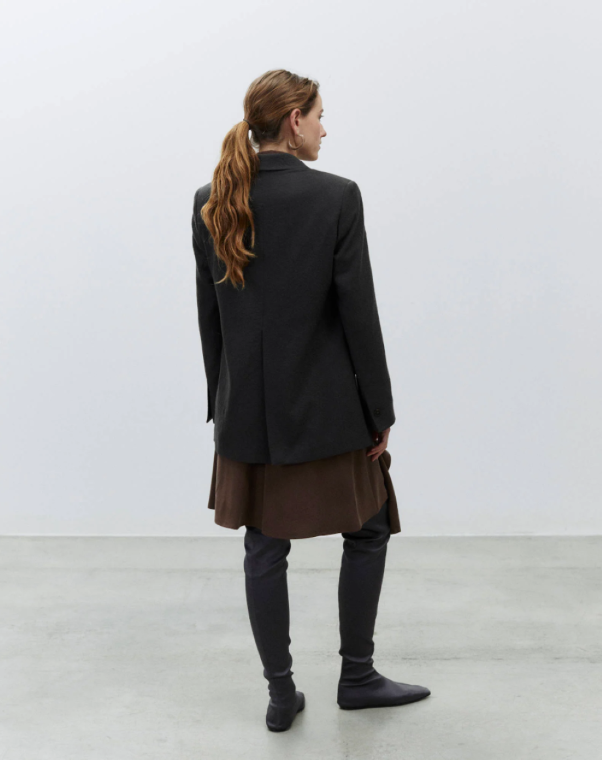 Alysi Satin Over-the-Knee "Sock" Boot - Image 6 of 7