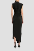 Victoria Beckham Twist Detail CDC Dress - Black - Thumbnail 4