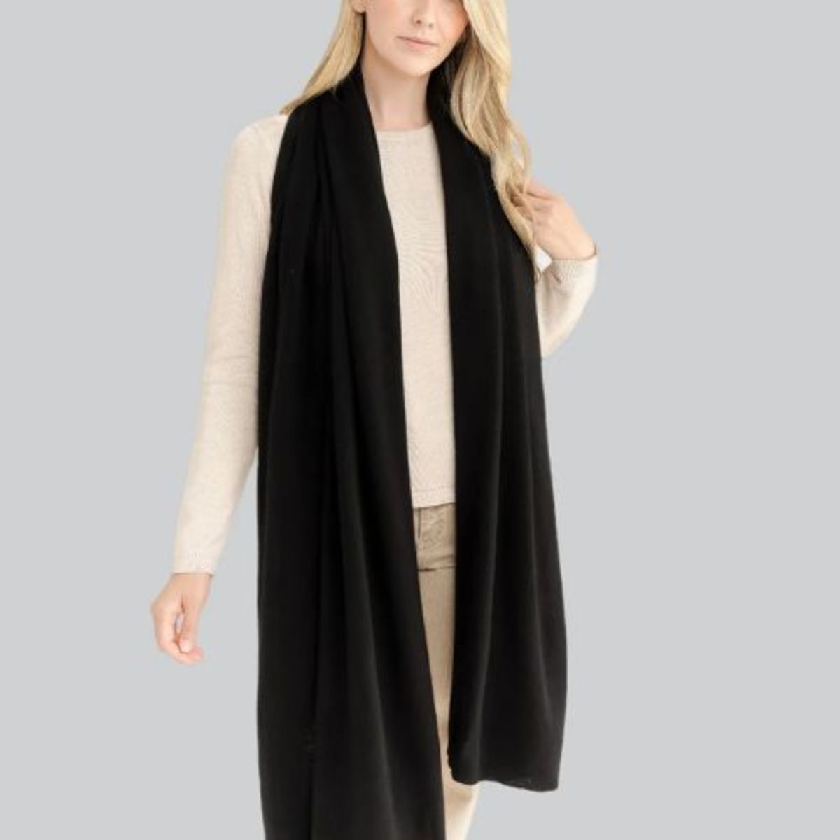 ALASHAN CASHMERE Luxe Travel Wrap - Image 1 of 4