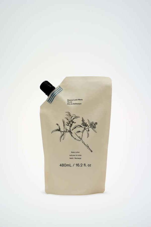 Maison Louis Marie No.04 Bois de Balincourt Body and Hand Lotion Refill