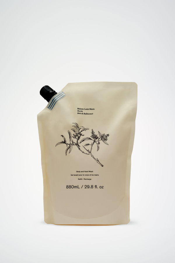 Maison Louis Marie No.04 Bois de Balincourt Body and Hand Wash Refill