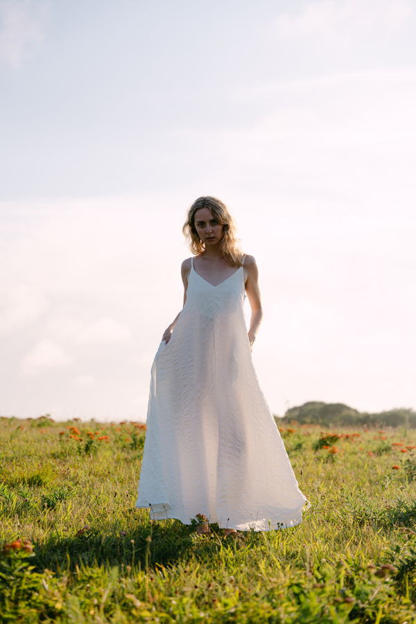 CONRADO® Devi Spaghetti Strap Maxi Dress