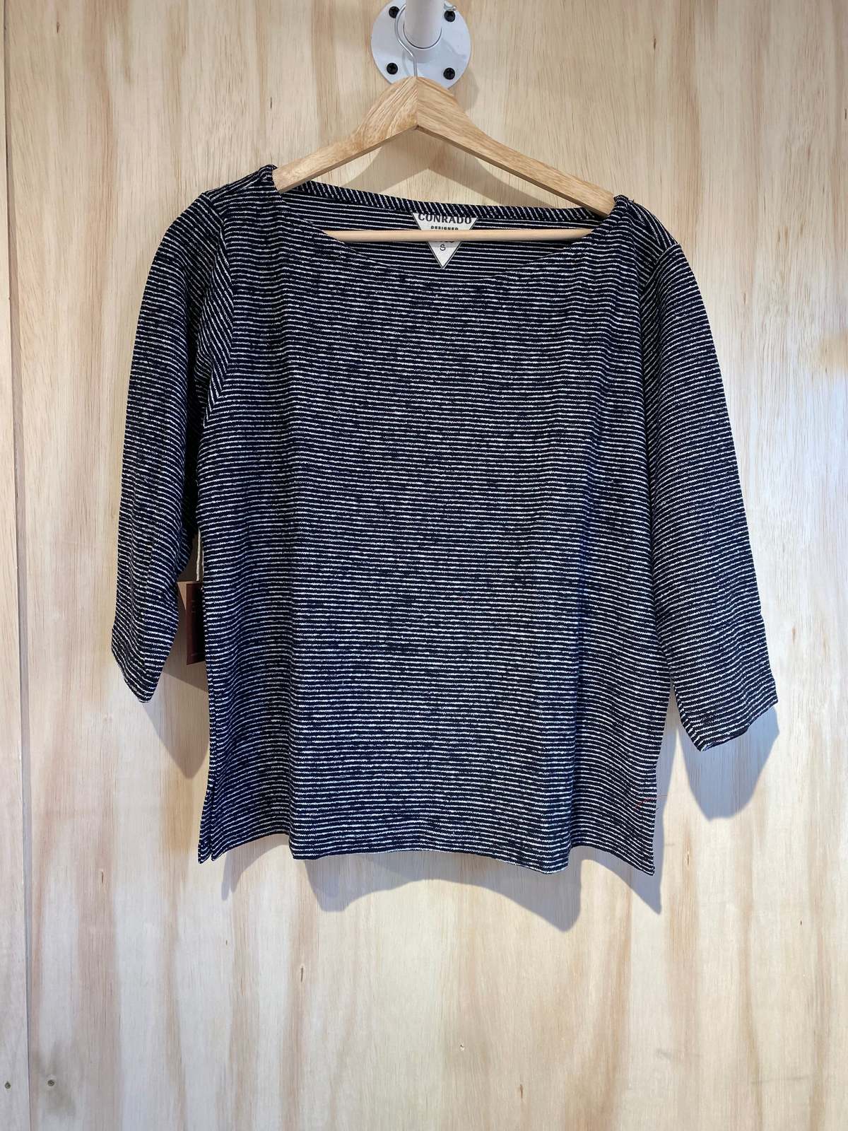 Conrado Gale Striped Boatneck Sweatshirt - Image 6 of 8