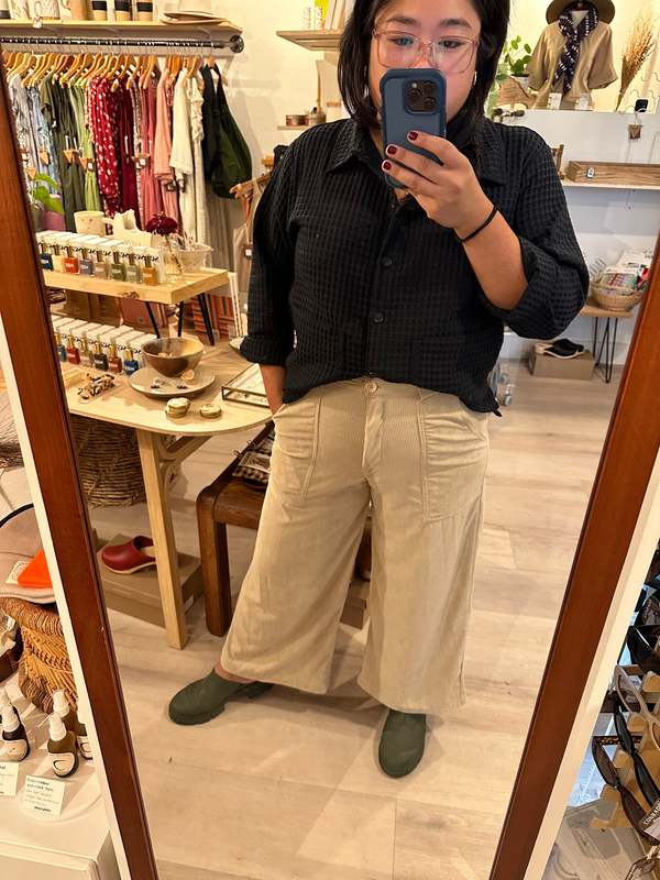 Conrado Lindsey Corduroy Pant - Cream