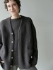 Lauren Manoogian Loft Cardigan - Coal - Thumbnail 1