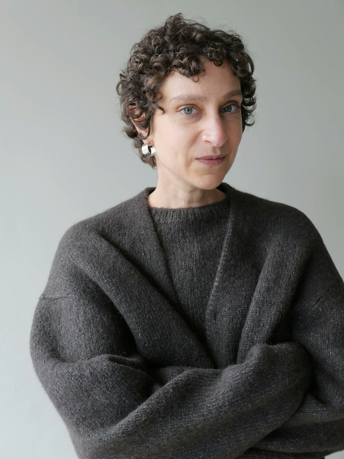 Lauren Manoogian Loft Cardigan - Coal - Image 3 of 4