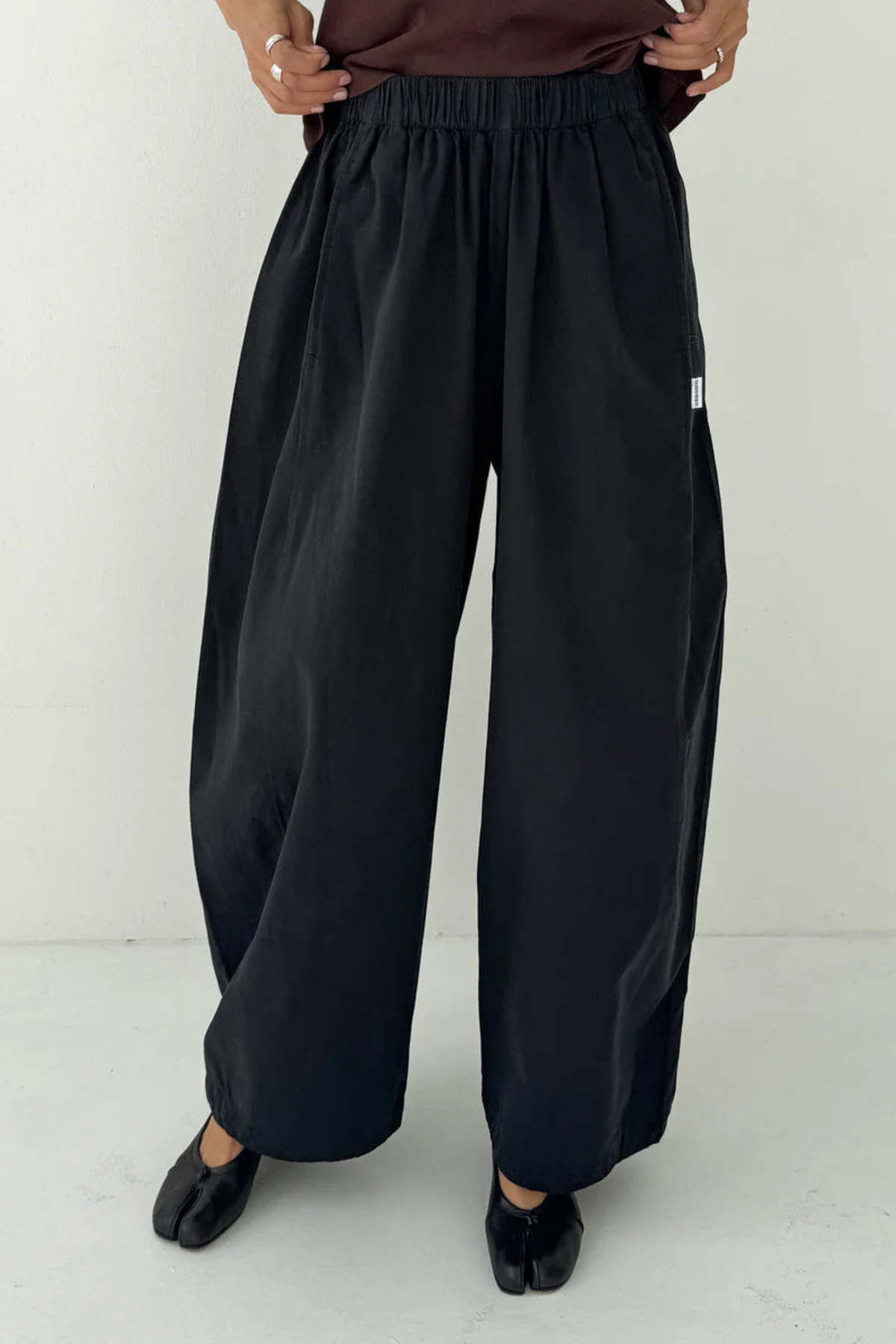 Le Bon Shoppe Parachute Pant - Black - Image 1 of 5