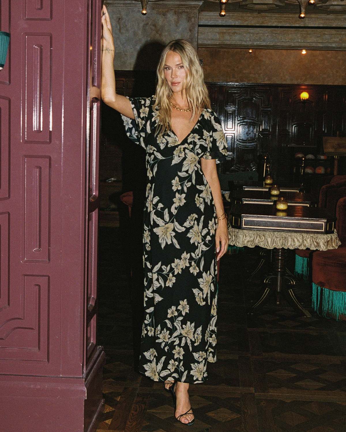 L*Space Lover Maxi Dress - Petal To The Metal - Image 1 of 4