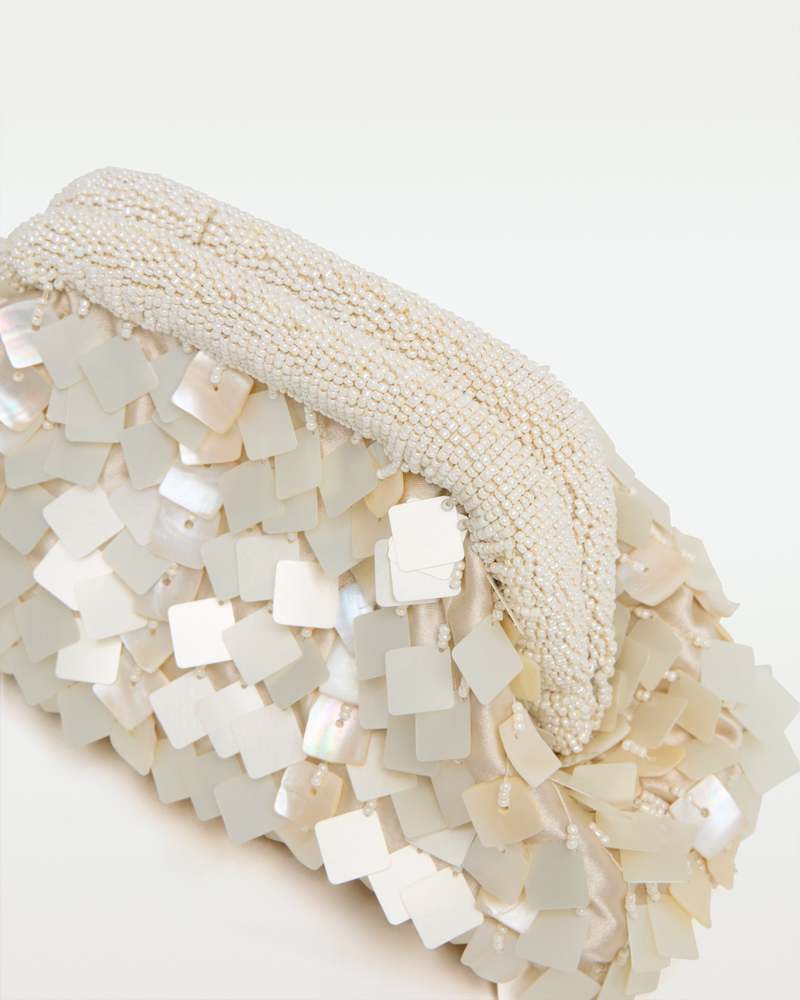 L*Space Vienna Clutch - Cream