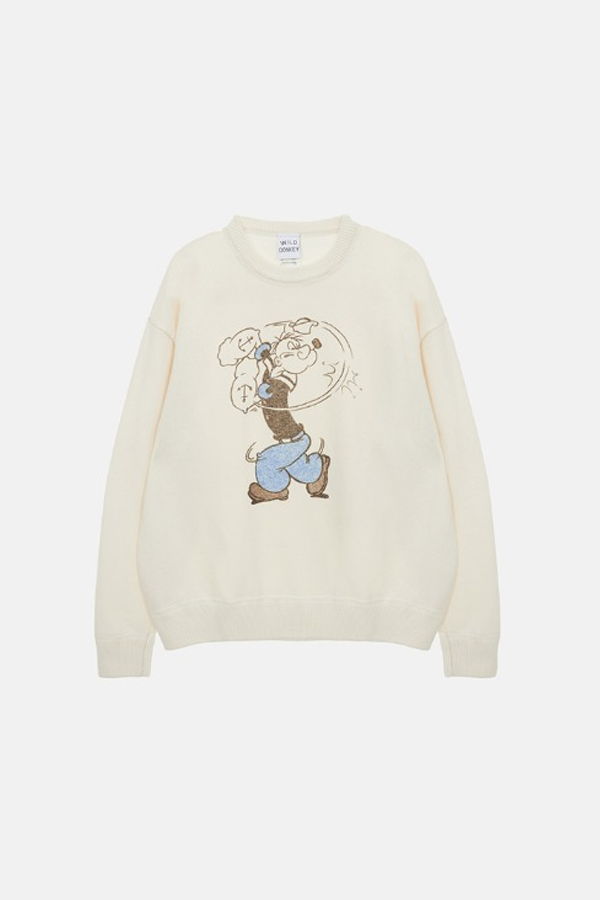 WILD DONKEY Wild Donkey Sweater - Ecru