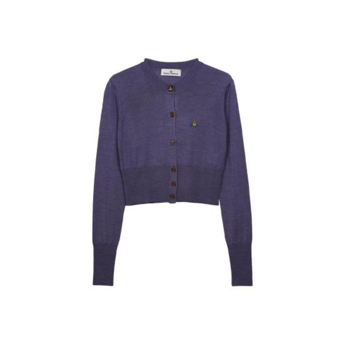 Vivienne Westwood Bea Cardigan - Lavender - Image 1 of 1