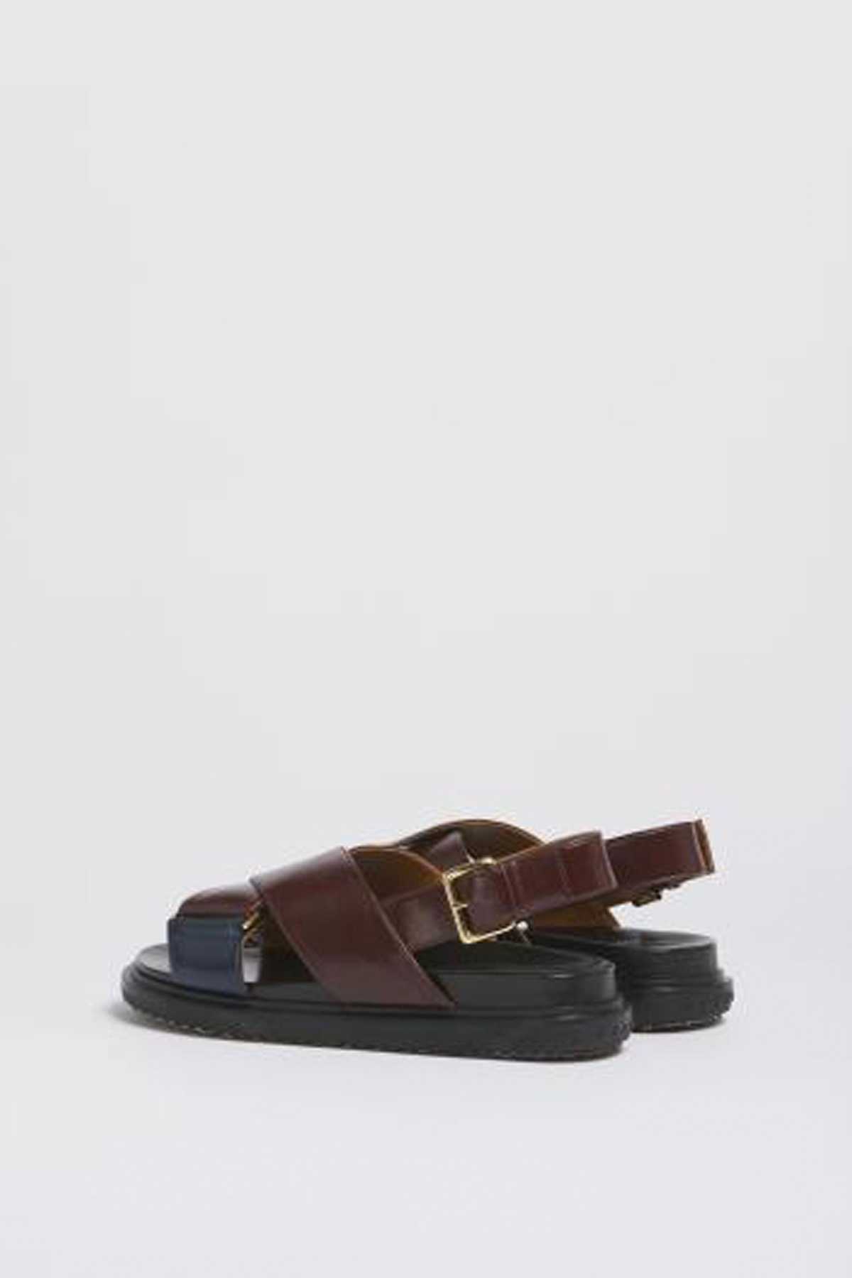 Marni Fussbett Leather Sandal - Image 4 of 4
