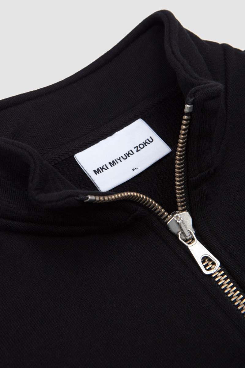 MKI MIYUKI ZOKU 800 GSM Superweight Quarter Zip Sweatshirt