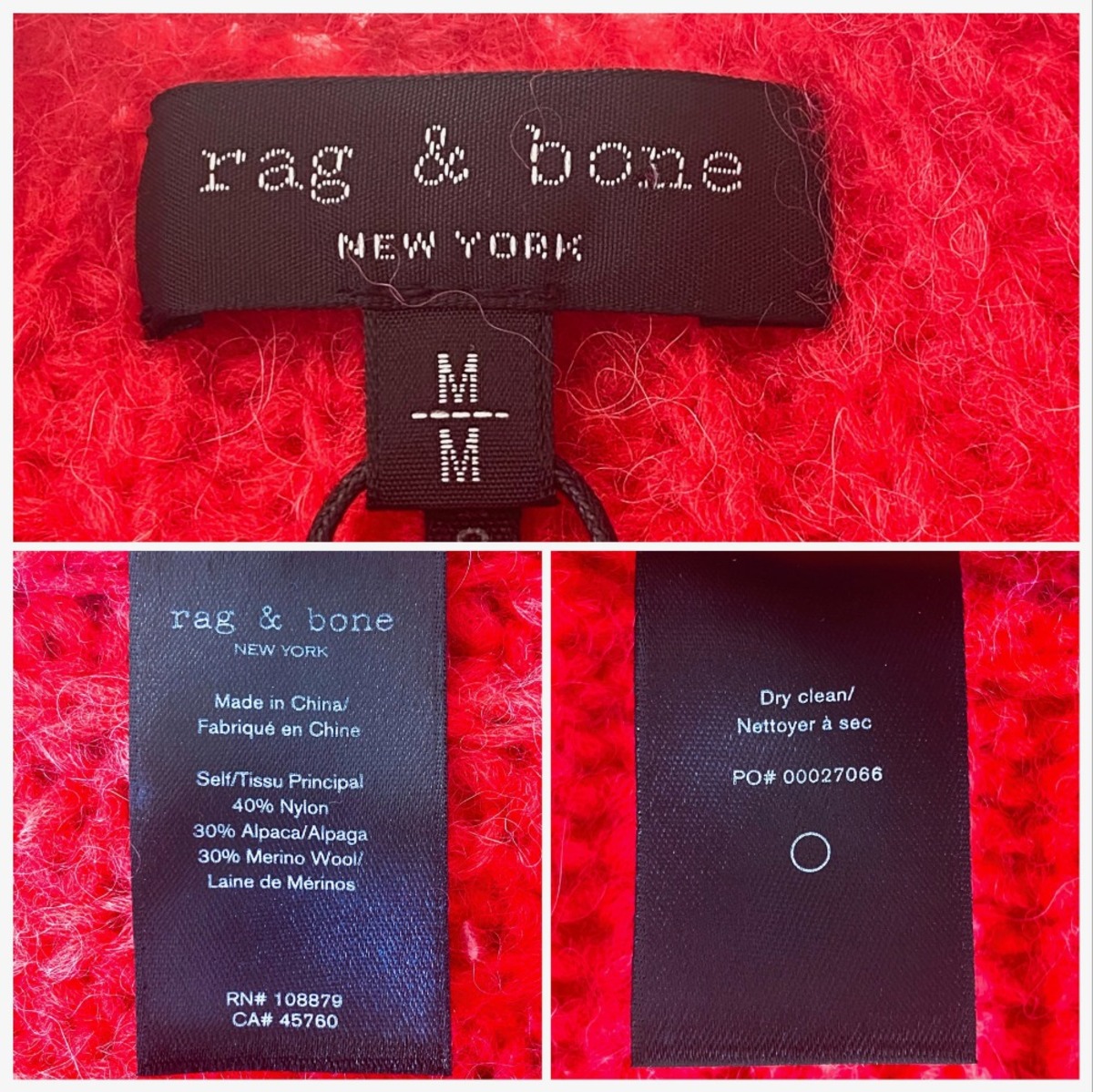 Rag & Bone Joseph V-Neck Sweater - Image 3 of 5