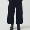 TOAST Cord Pleat Front Trousers - Midnight - Thumbnail 3