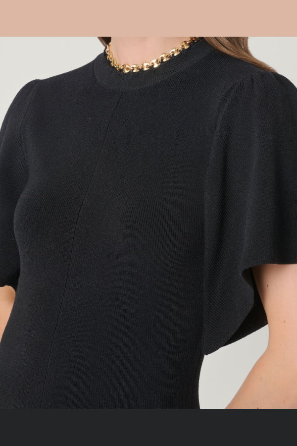 Shoshanna Aura Dress - Jet