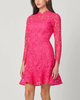 Shoshanna Gracie Dress - Magenta - Thumbnail 1