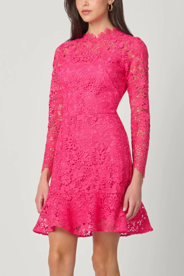 Shoshanna Gracie Dress - Magenta