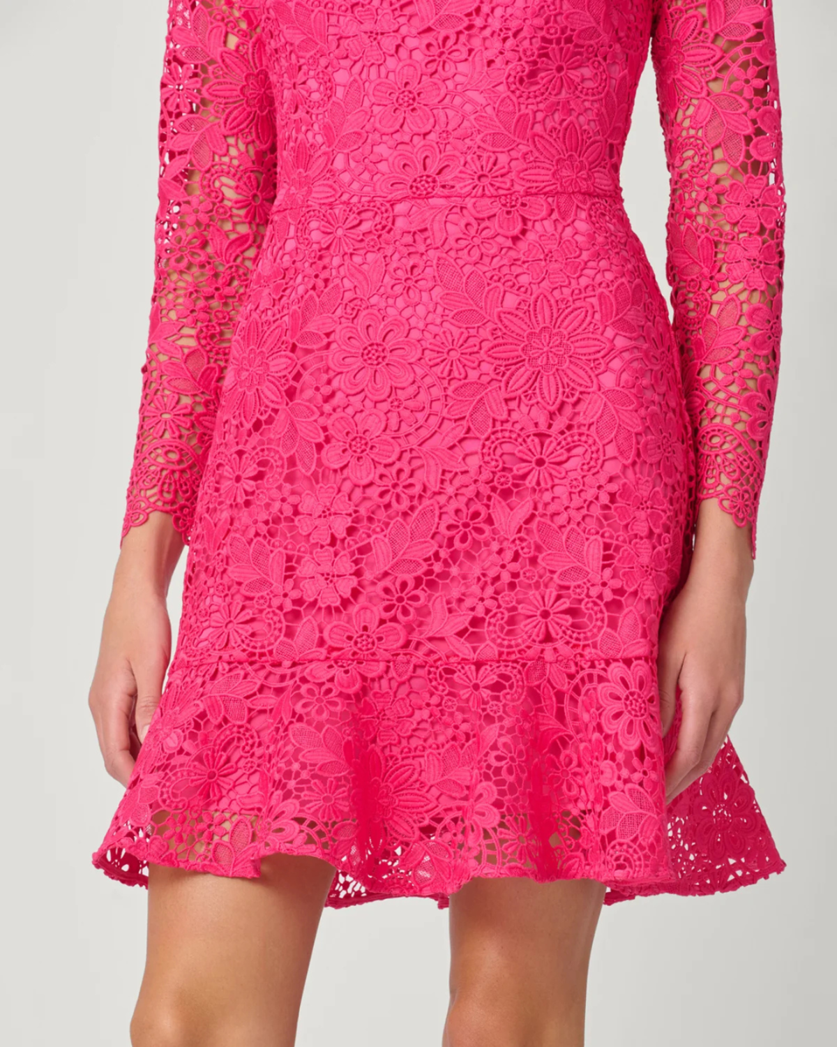 Shoshanna Gracie Dress - Magenta - Image 2 of 3